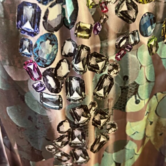 Beautiful Olsen Europe Midi Skirt: Size M/10 - Picture 6 of 15